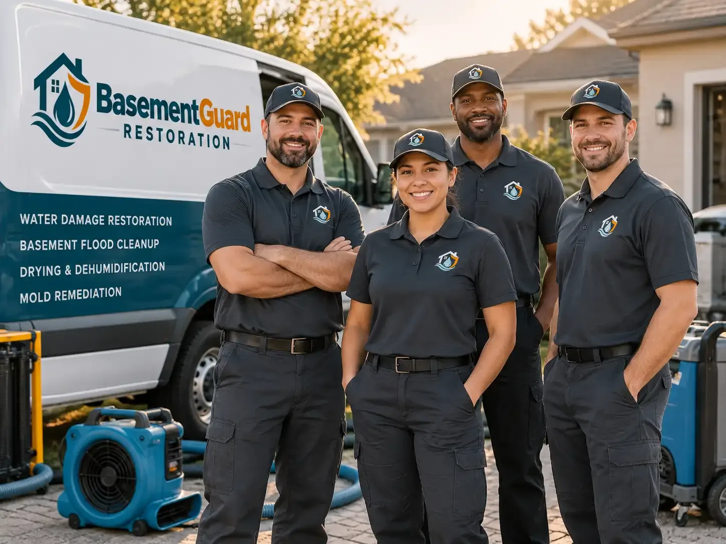 Basement Water Damage Restoration company in Hope, MI